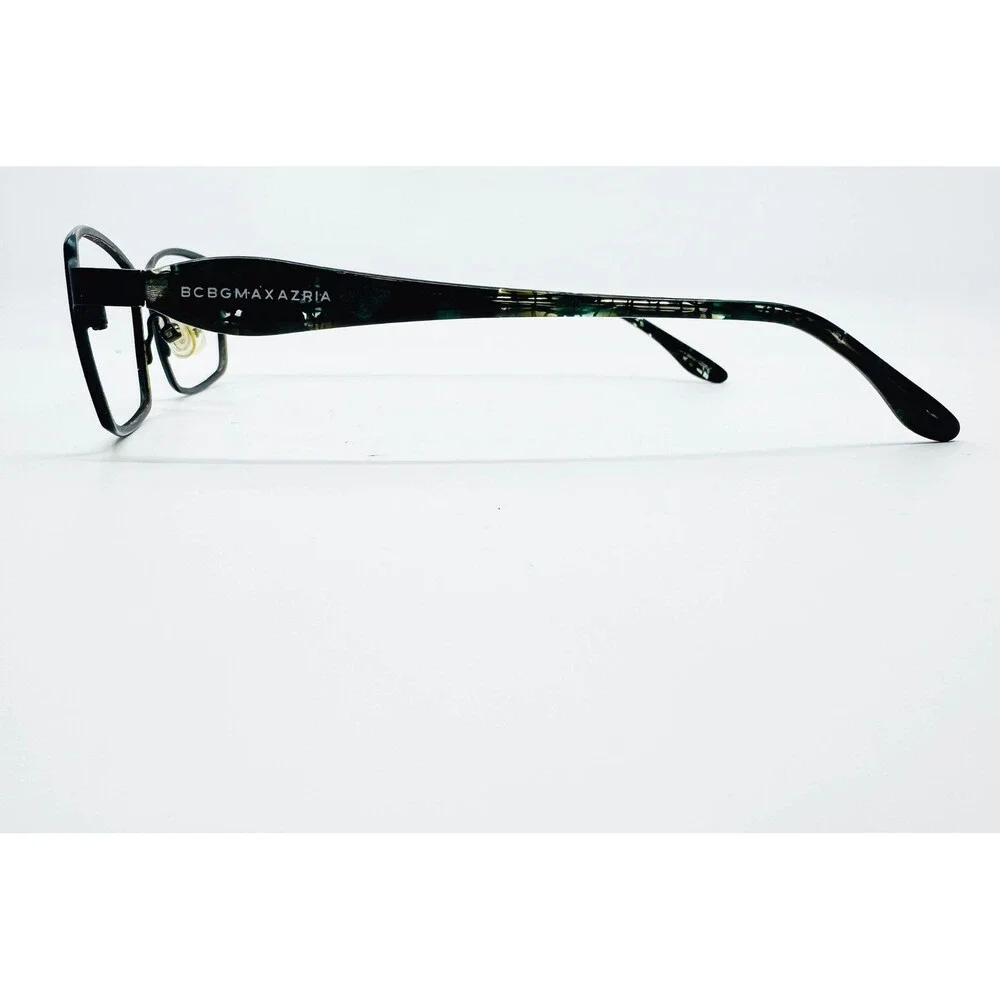BCBGMAXAZRIA Eyeglasses Womens Teal Katia Rectangular Frame 53-15-135